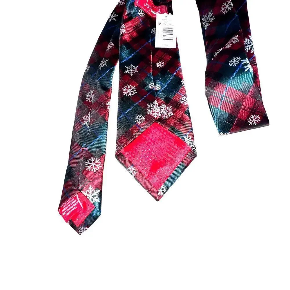 Joyland, Men’s Festive Holiday Christmas Novelty‎ Necktie NEW